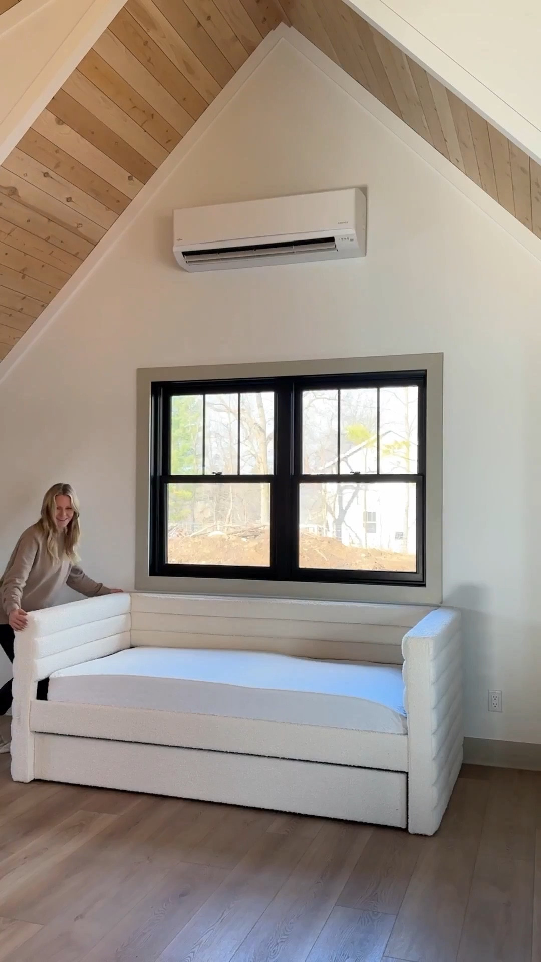 This daybed with trundle was the perfect addition to our guest house to accommodate more people. The design is beautiul with the Boucle fabric and beautiful design! 

#LTKSaleAlert #LTKHome