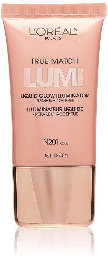 L'Oreal Paris True Match Liquid Glow Illuminator, Rose, 0.67 fl; oz. | Amazon (US)