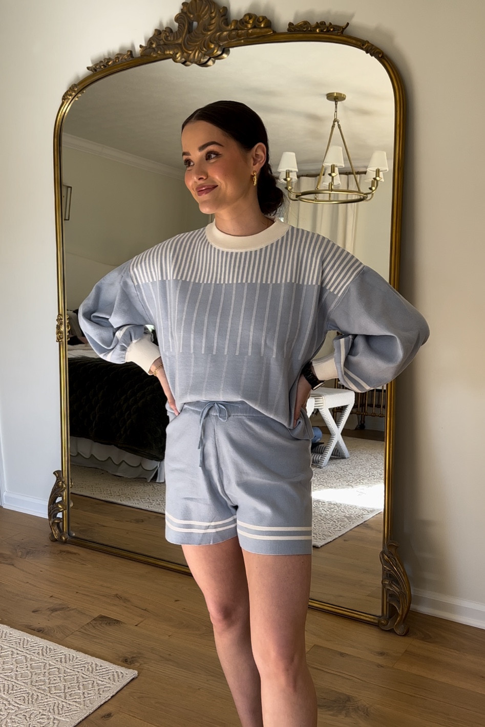 Recent Amazon finds - including this cute blue knit lounge set! I’m in a small! 

#LTKunder50 #LTKSeasonal #LTKFind