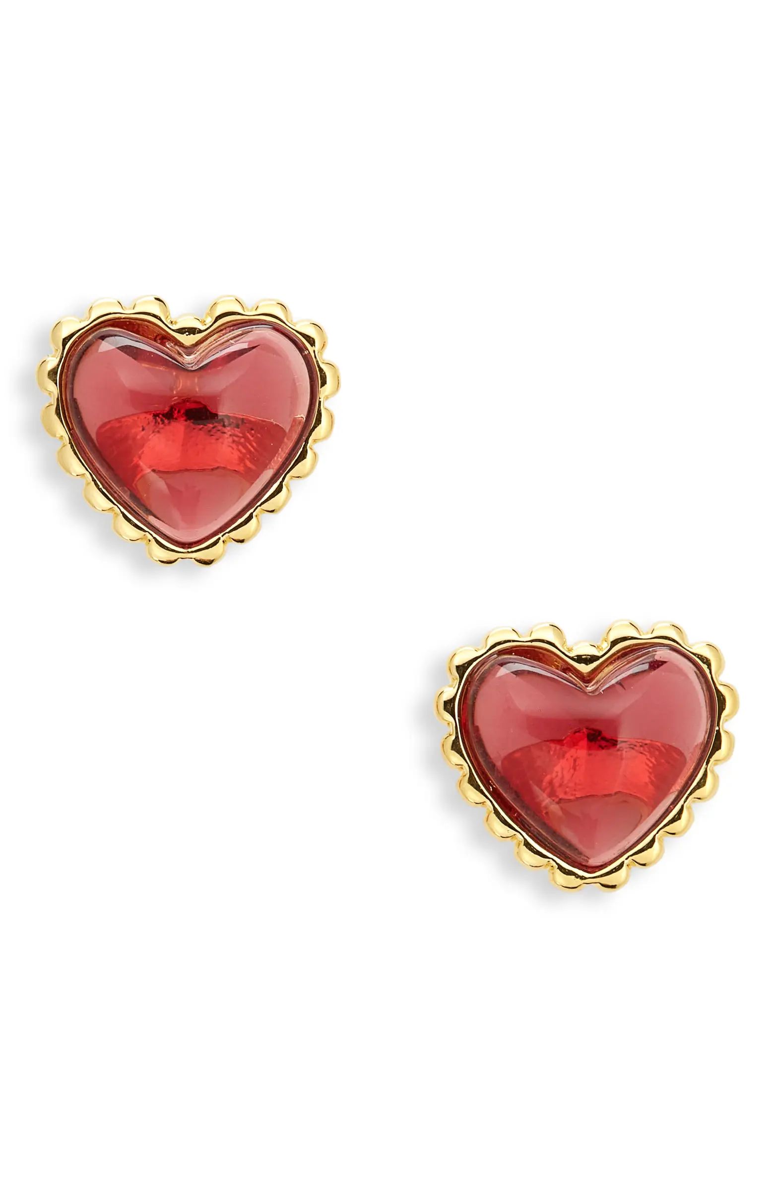 Lele Sadoughi Candy Heart Stud Earrings | Nordstrom | Nordstrom