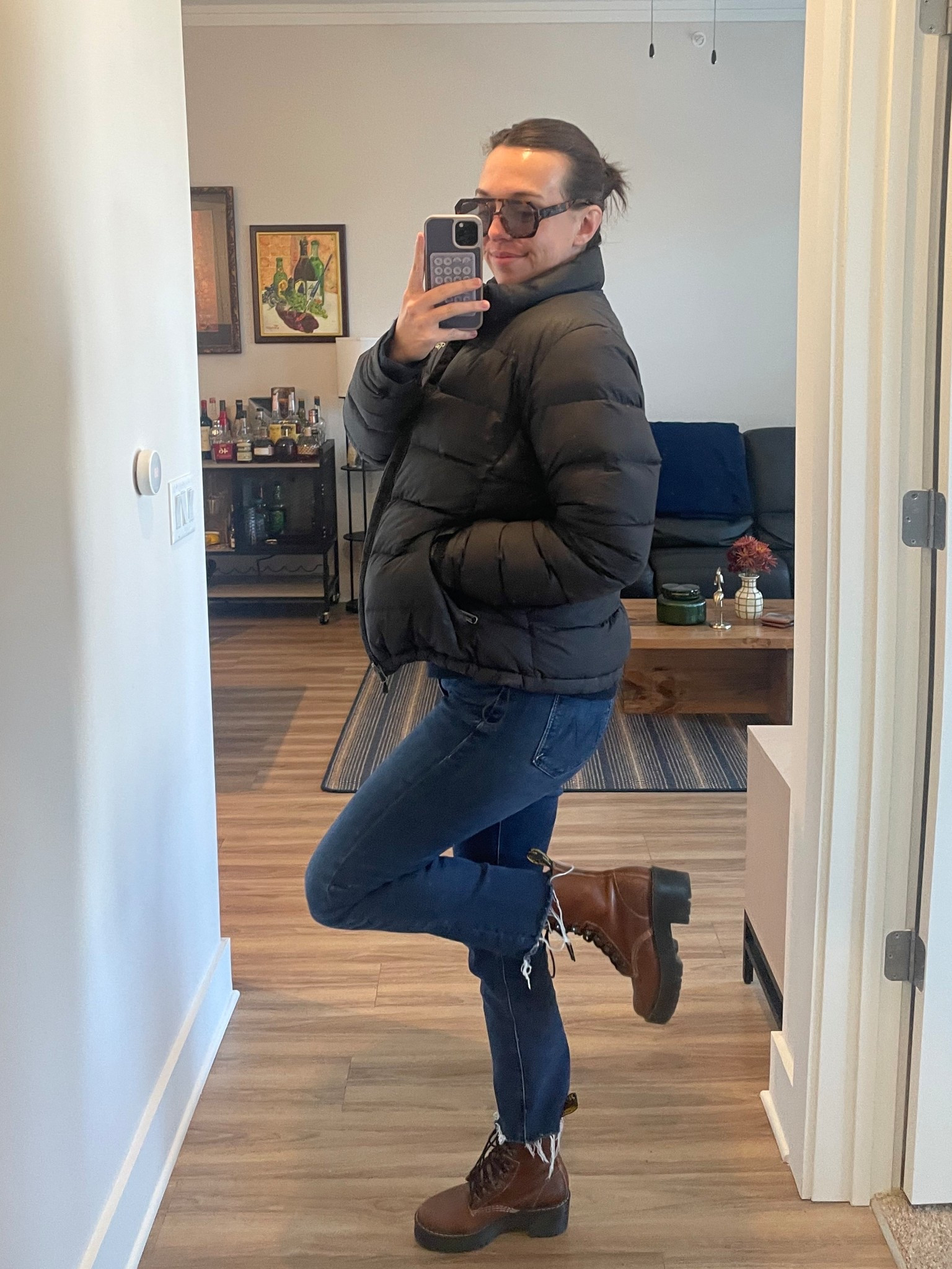 Running around town and doing some Christmas shopping 🎄🎁

#runningerrands #christmasshopping #drmartens #motherdenim #amazonsunglasses #trendysunglasses 

#LTKootd #LTKSaleAlert