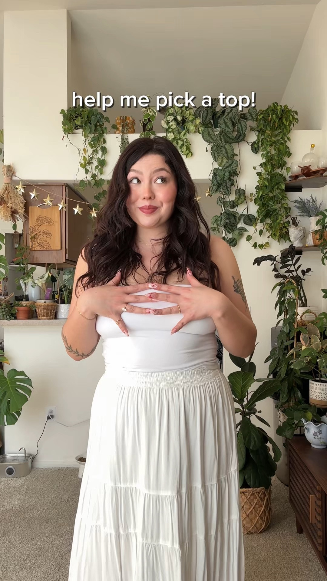 Size L in all tops #freepeople