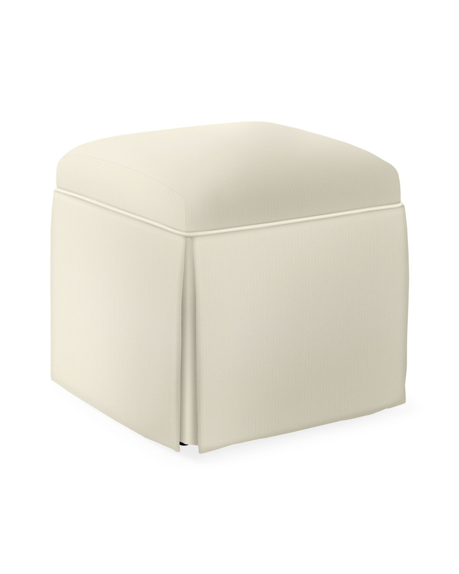 Harrison Swivel Cube - Skirted | Serena and Lily