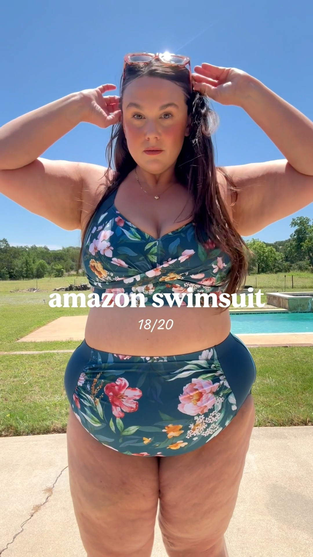 apron belly friendly two piece bikini Amazon find wearing 18w

#LTKPlusSize #LTKSwim #LTKSeasonal