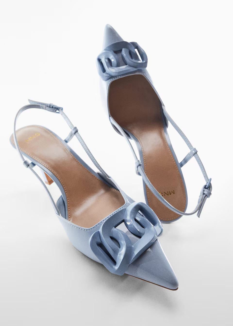 Sling back heel shoes -  Women | Mango USA | MANGO (US)