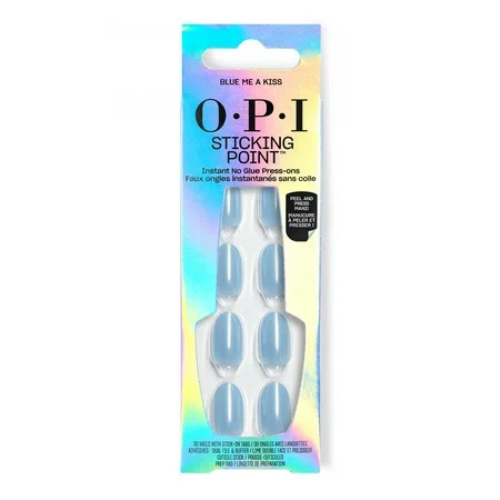 OPI Sticking Point Nail Polish Strips, Blue Me A Kiss | Walmart (US)