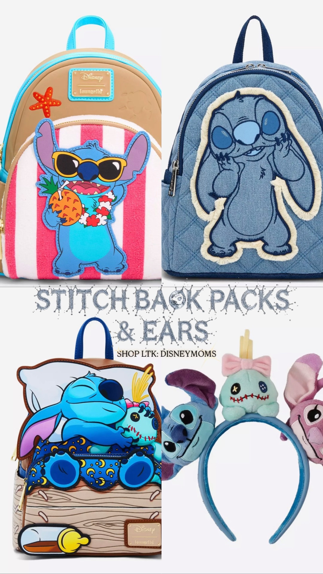 Disney Stitch Loungefly Backpacks & Ears! 


Disney, Stitch, Mini Back Pack, Loungefly, Disney Ears