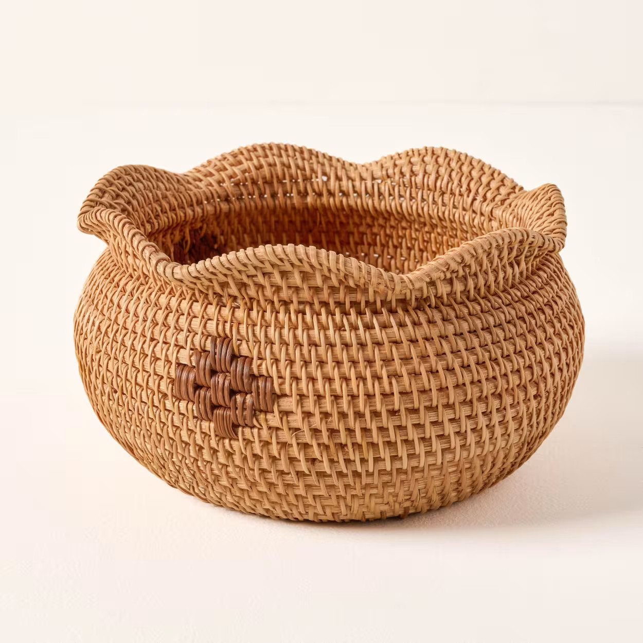 Woven Scalloped Bowl | Magnolia