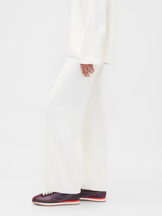 CashSoft Shaker-Stitch Sweater Pants | Gap (US)