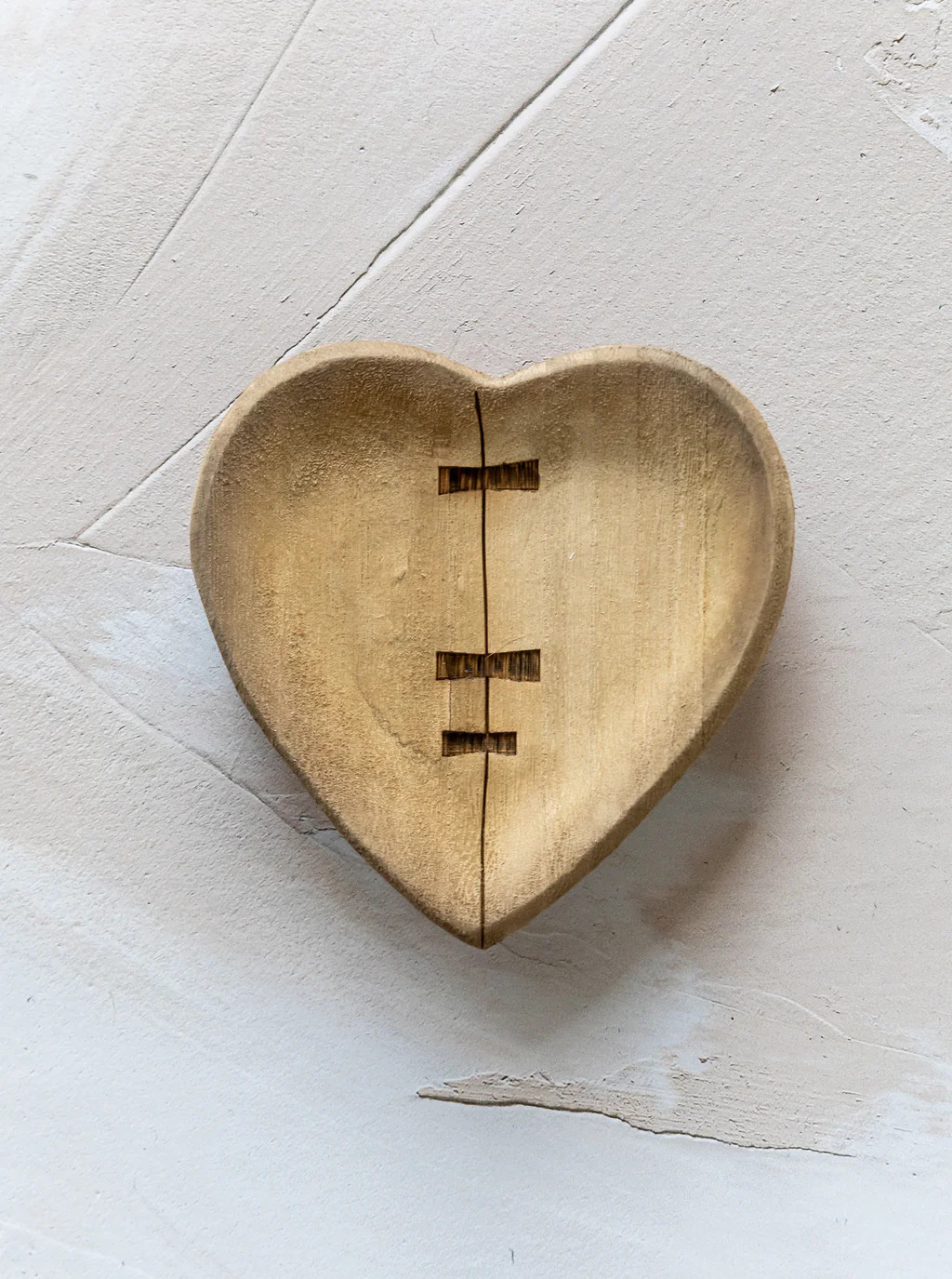 Carved Wood Heart Tray | House of Jade Home