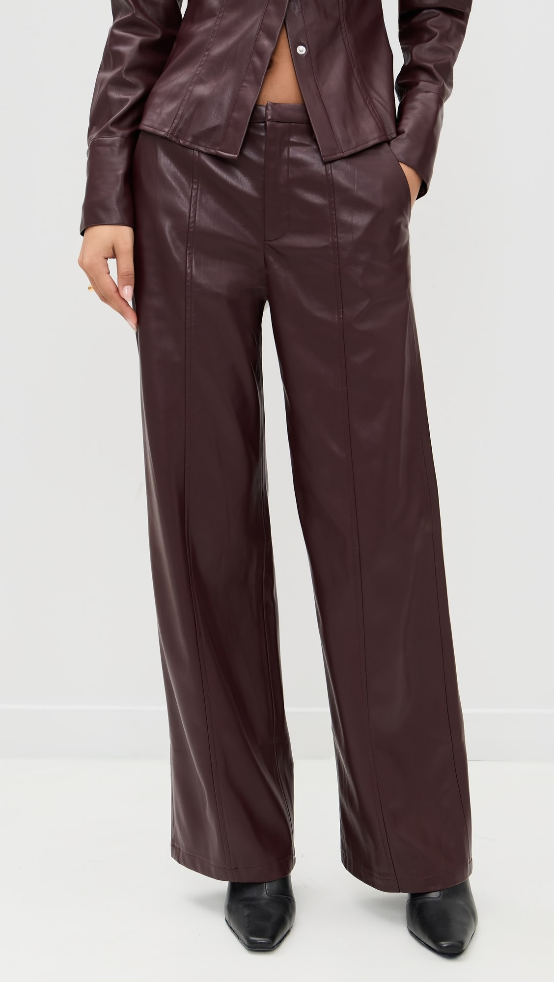 Lowen Faux Leather Pants | Shopbop