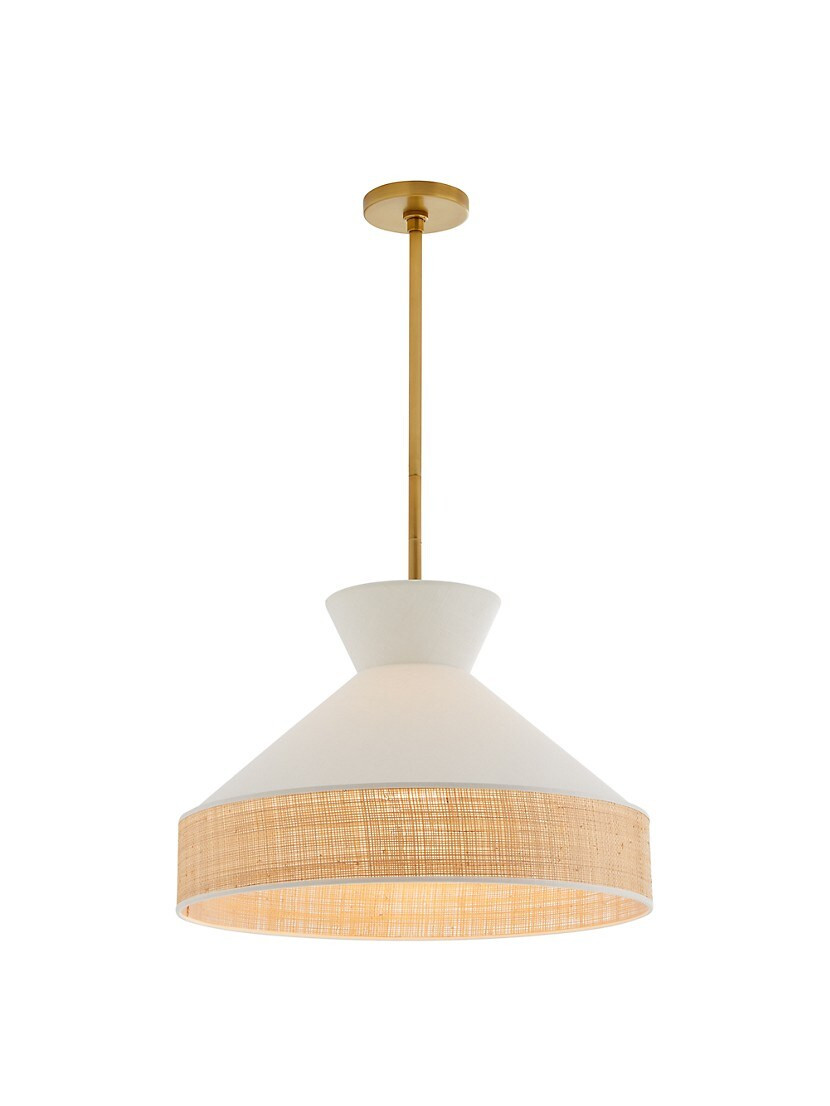 Malena Rattan Pendant | Saks Fifth Avenue