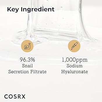 COSRX Snail Mucin 96% Power Repairing Essence 3.38 fl.oz 100ml, Hydrating Serum for Face with Sna... | Amazon (US)