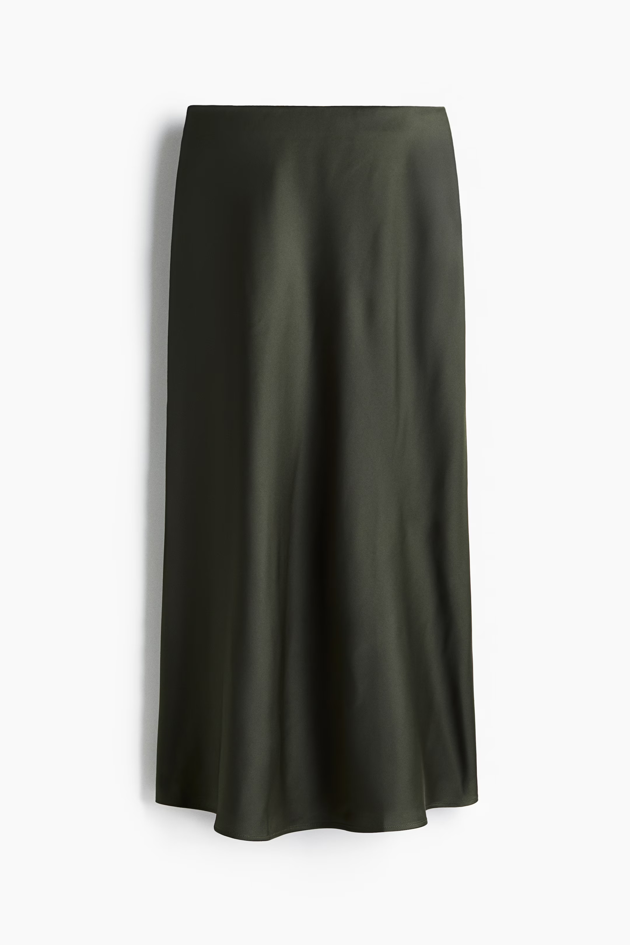 Maxi skirt - Dark green - Ladies | H&M GB | H&M (UK, MY, IN, SG, PH, TW, HK)