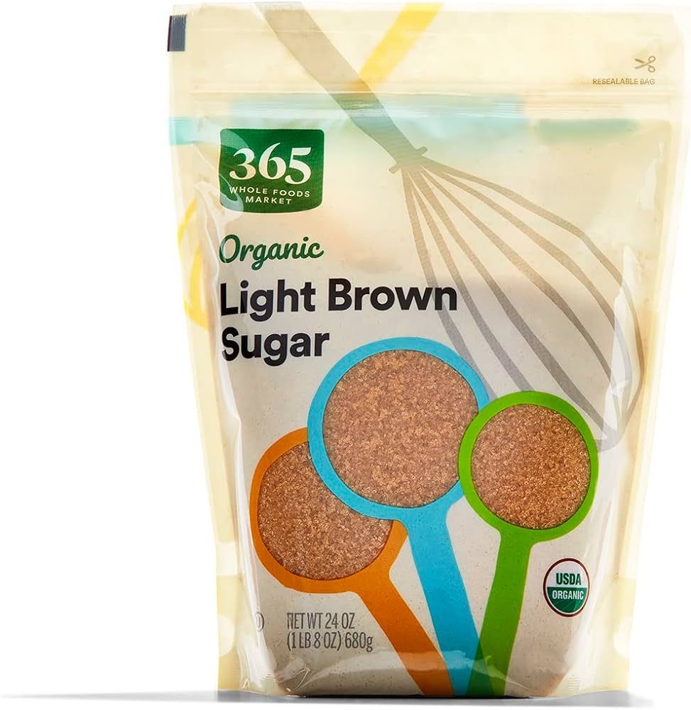 365 by Whole Foods Market, Organic Light Brown Sugar, 24 Ounce | Amazon (US)