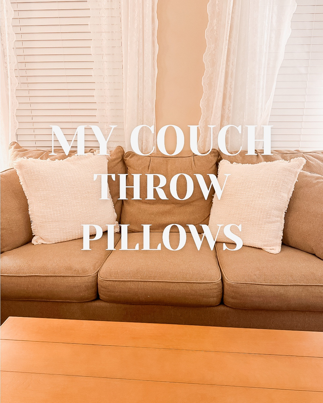 These pillows add a full bright look to the living space. Highly recommend 

#LTKHome