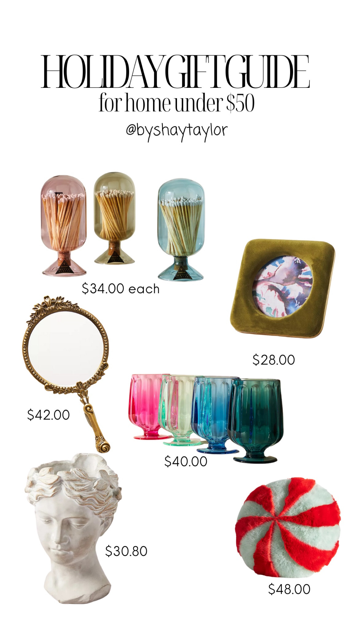 Holiday Gift Guide Under $50

#LTKHoliday #LTKGiftGuide #LTKfindsunder50