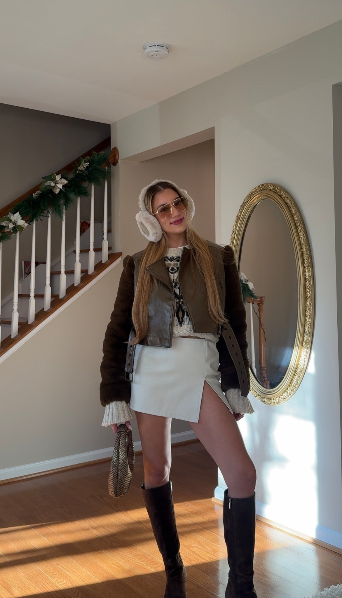 Earmuffs on, out the door ❄️ 

 

#LTKHoliday #LTKootd #LTKSeasonal