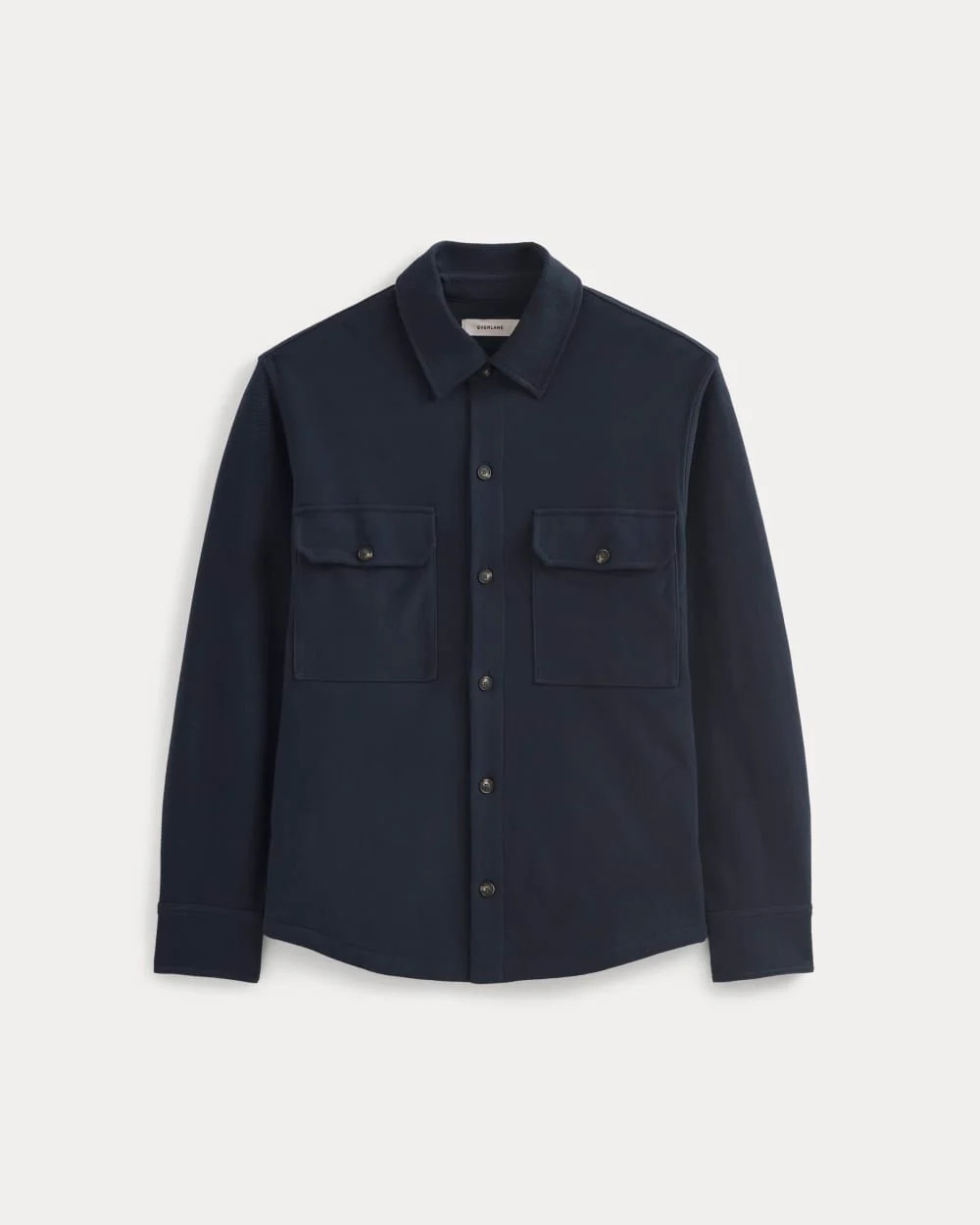 Relaxed Knit Utility Shirt | Dark Forest | Everlane