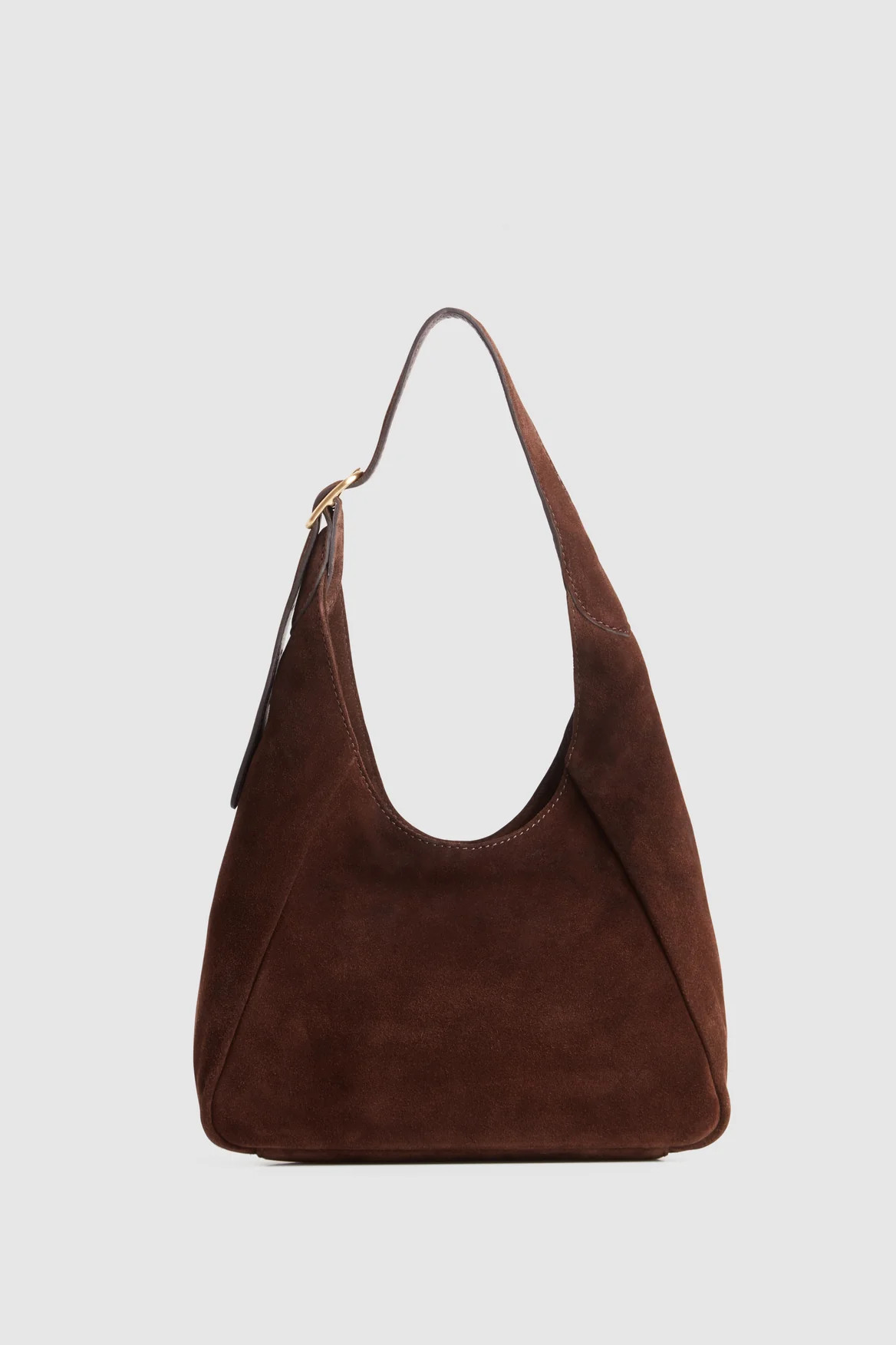Alexa Leather Small Suede Hobo Bag | Strand Australia