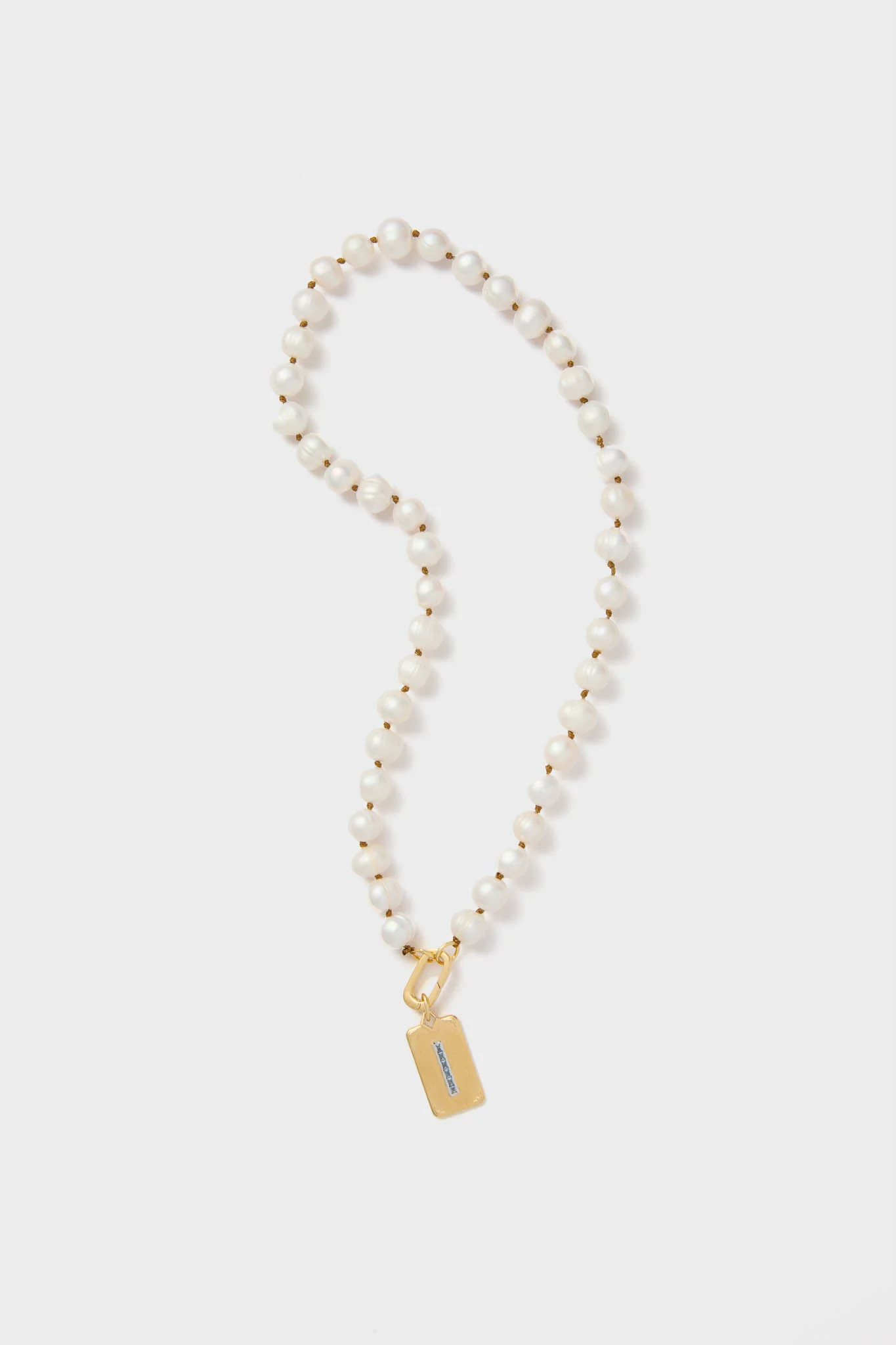Pearl Necklace with Carpe Diem Charm | Tuckernuck (US)
