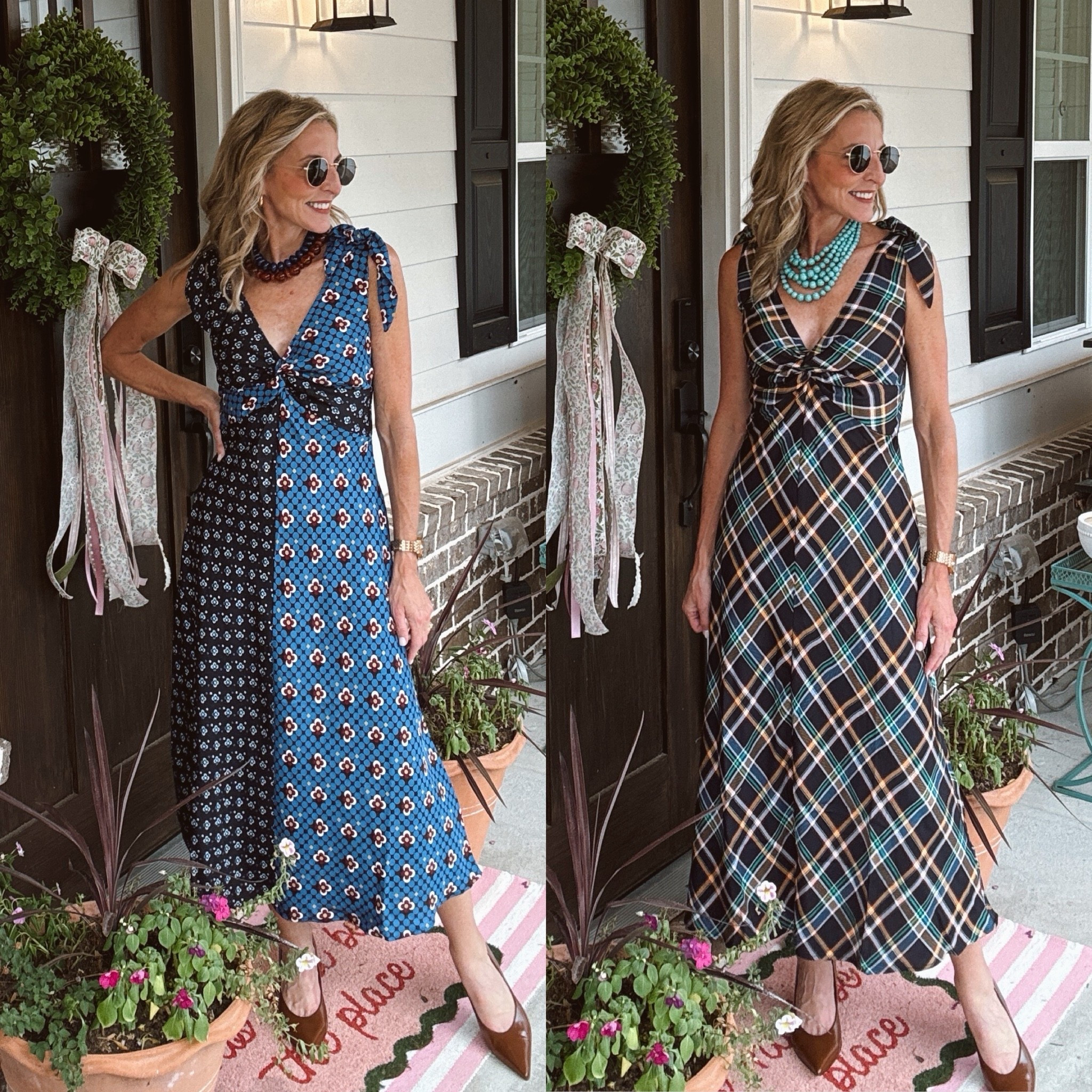 DATE NIGHT? I’m your girl. WEDDING GUEST? I’m your girl. GIRLS’ NIGHT? I’m your girl. 💃 Okayyyy Walmart… this dress is GOOD. Like where-did-you-get-that-dress good. Comment DRESS and I’ll send you the link to both!

The twist-front detail, the tie shoulders, the flattering fit, the prints… and THEN you tell me it’s only $36 AND machine washable?! 🙌

I grabbed both because obviously I couldn’t choose. 😂 The plaid is giving me all the fall feels and that blue print is just SO pretty.

Wedding guest ✔️
Date night ✔️
Dinner ✔️
Church ✔️
Vacation ✔️
Fall events ✔️

Basically, if you have somewhere to go… this is your dress.

I’m wearing an XS in both for reference.

Walmart fashion, Walmart finds, Walmart dresses, Walmart dress, Walmart fall fashion, Walmart fall finds, Free Assembly dress, Free Assembly Walmart, affordable dresses, affordable fashion, fall dresses, fall dress 2026, wedding guest dress, fall wedding guest dress, date night dress, date night outfit, girls night outfit, church dress, teacher dress, work dress, midi dress, maxi dress, plaid dress, fall plaid dress, printed dress, flattering dress, affordable wedding guest dress, dresses under $50, Walmart dresses under $50, $36 dress, machine washable dress, women’s fall fashion, women over 40 fashion, women over 50 fashion, fashion over 50, style over 50, 50 year old style, mom style, teacher style, affordable style, budget fashion, elevated affordable fashion, fall outfit ideas, fall event outfit, fall wedding outfit, vacation dress, dinner outfit, transitional fall fashion, Walmart new arrivals, Walmart fashion finds, Free Assembly new arrivals, affordable fall wardrobe, classic fall style, preppy fall style, everyday dresses, dressy casual outfit, fall date night outfit