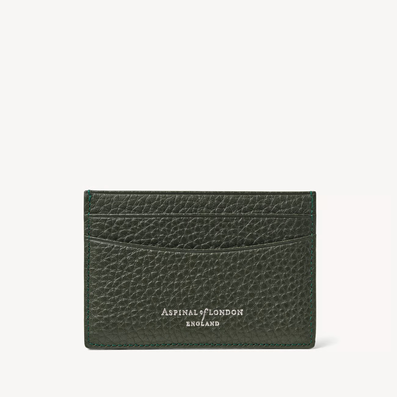 Slim Credit Card Holder

        
            
            Forest Green Pebble | Aspinal of London US