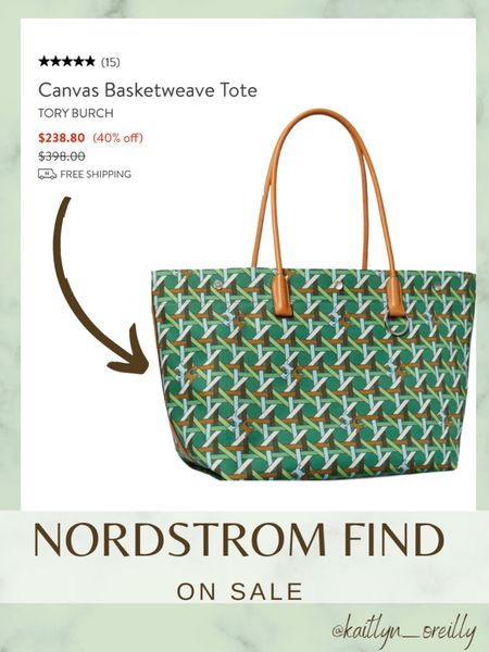 Nordstrom find on sale. This Tory burch tote bag. Great for spring outfits and travel 

#LTKsalealert #LTKtravel #LTKitbag #LTKFind #LTKstyletip #LTKSeasonal #LTKbaby