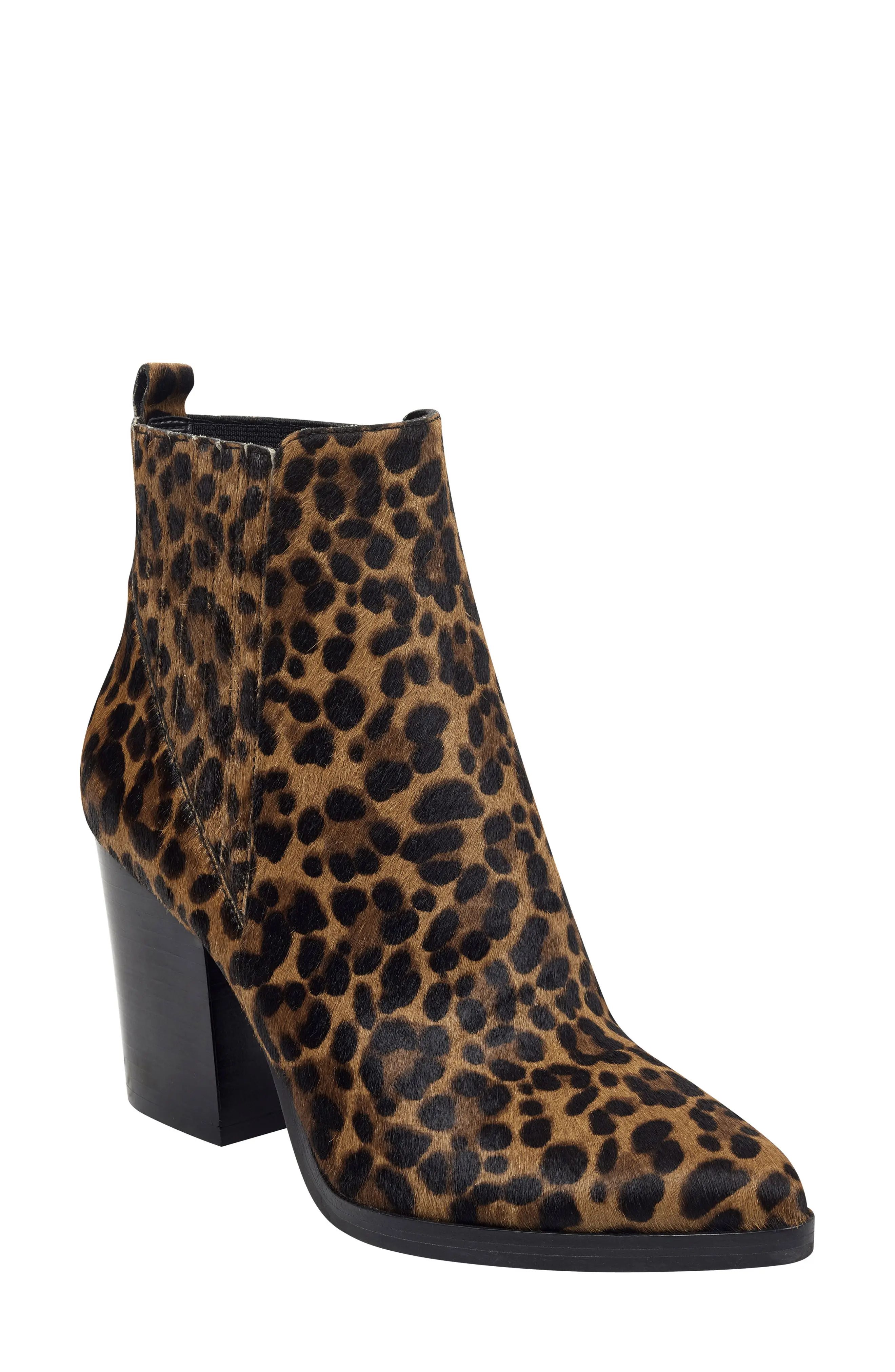 Marc Fisher LTD | Alva Genuine Calf Hair Bootie | Nordstrom Rack | Nordstrom Rack