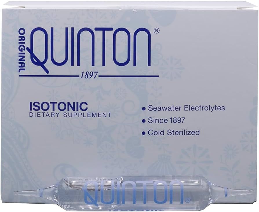 Original Quinton Isotonic Solution with Sea Water Minerals + Alpine Spring Water - Liquid Hydrati... | Amazon (US)