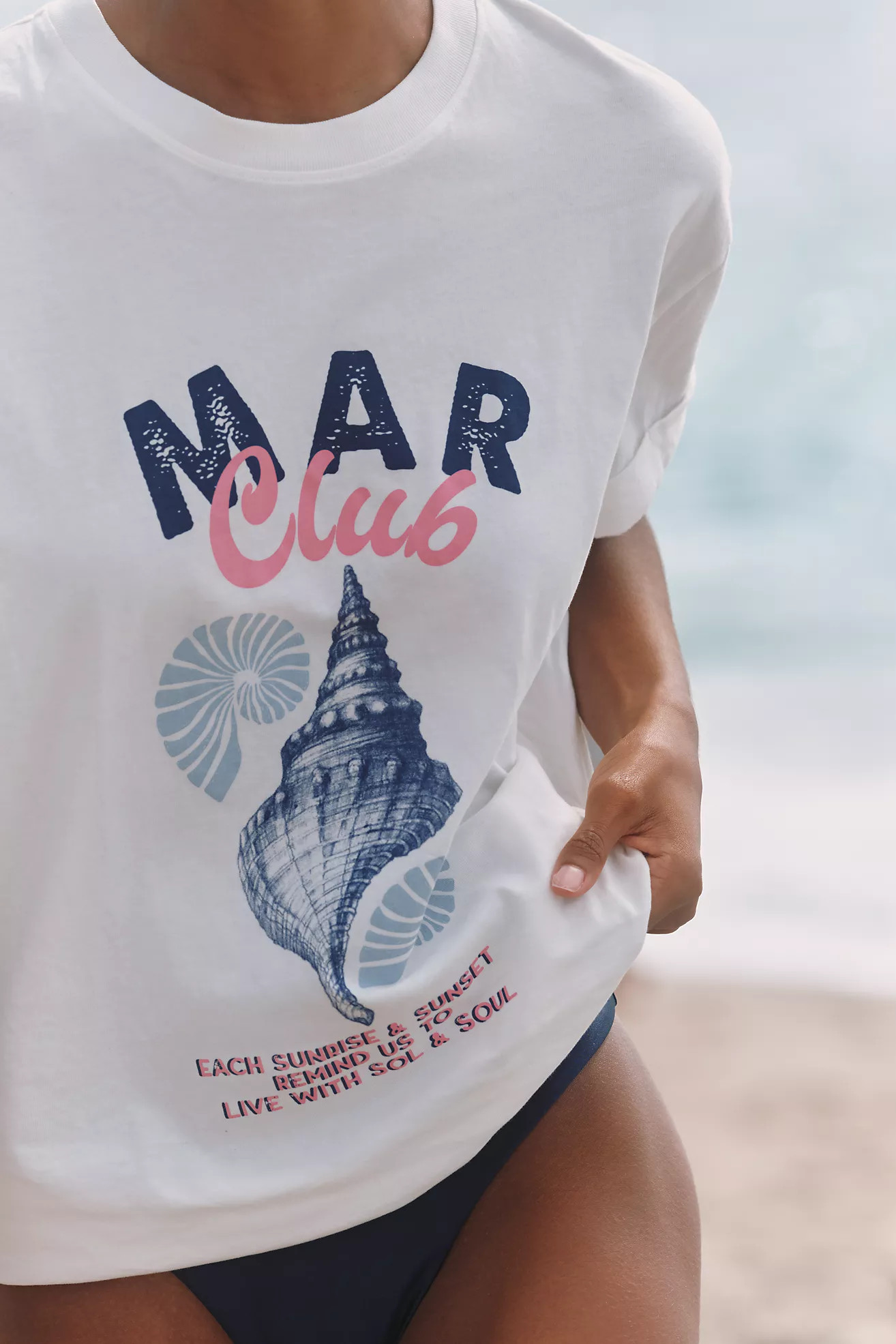 Malai Mar Club Oversized Graphic Tee | Anthropologie (US)