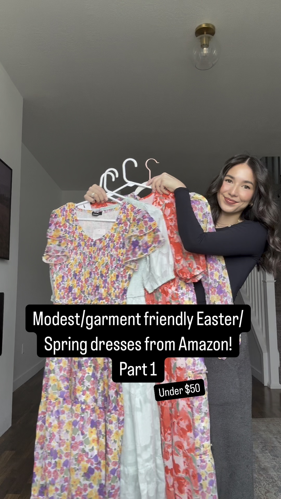 Modest/Garment friendly Easter/Spring dresses part 1! #LTKdresses #modest #easterdresses 