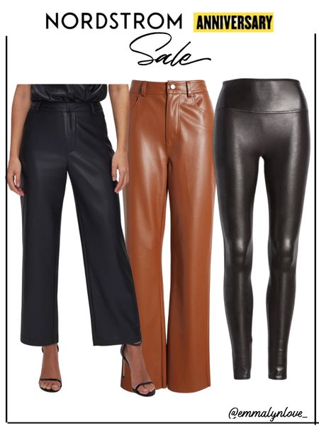 Nordstrom Anniversary sale favorite for Fall. Spanx leggings, jeans, faux leather pants, N sale find. 

#LTKstyletip #LTKsalealert #LTKxNSale