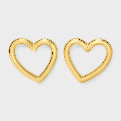 SUGARFIX by BaubleBar Heart To Resist Earrings - Gold | Target