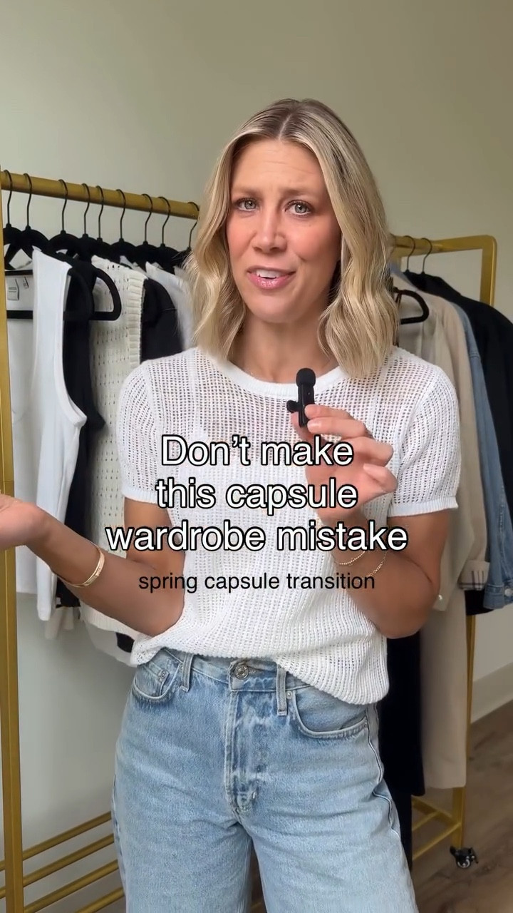 Don’t build your wardrobe one season at a time. The best capsule pieces transition with you.

