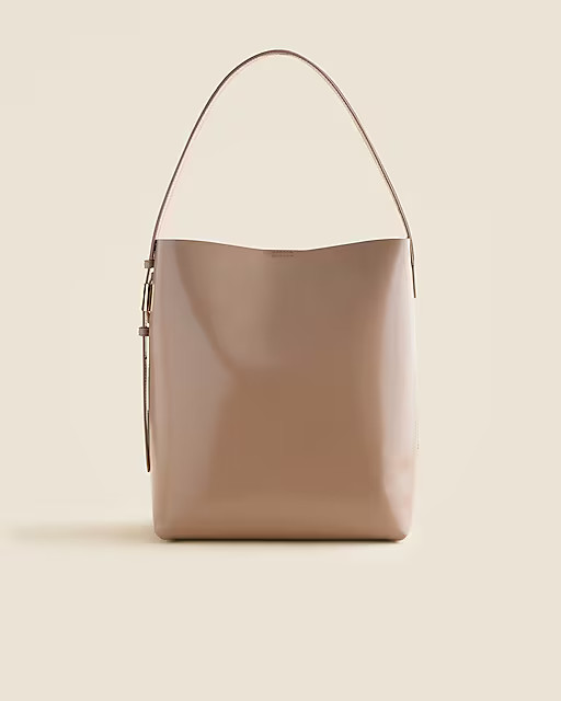 Edie bucket bag in Italian leather | J. Crew US