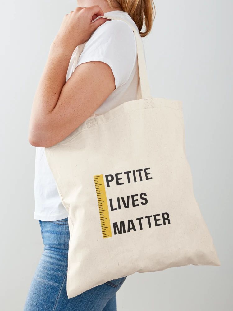 Petite Lives Matter Tote Bag | Redbubble (US)