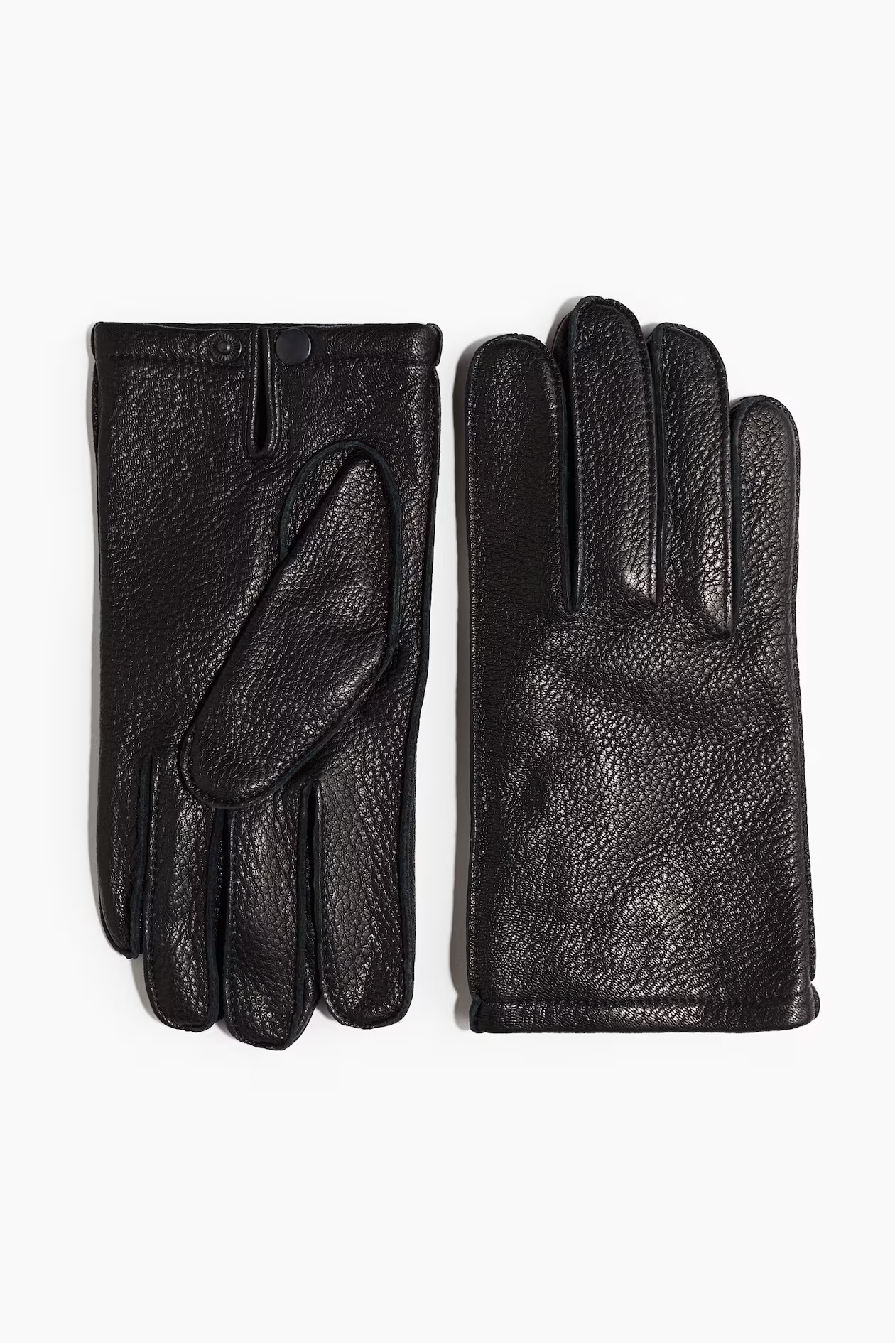 Men’s Black Leather Gloves | H&M CA | H&M (US + CA)