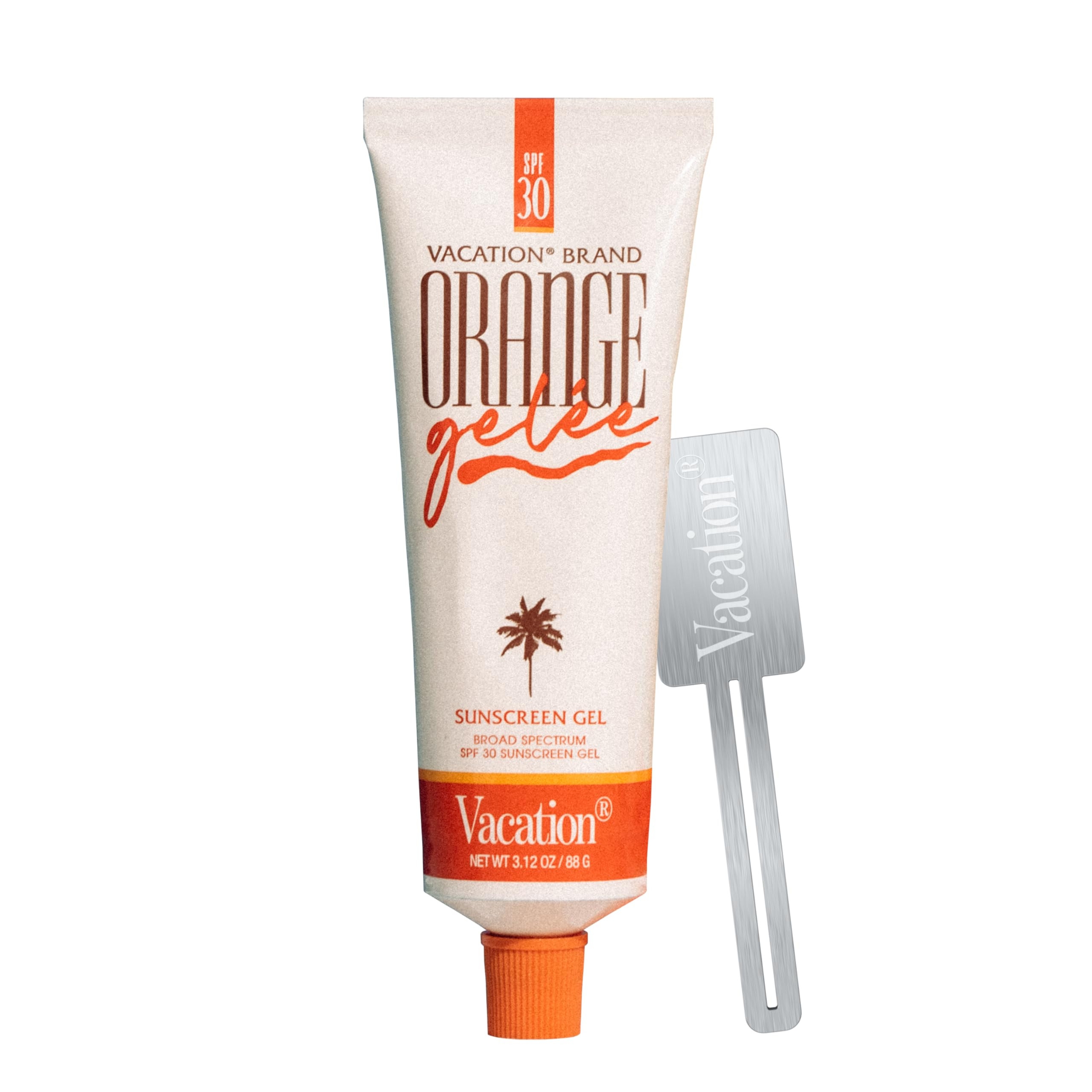 Vacation Orange Gelée SPF 30 Gel & Tube Key Bundle, Hydrating Balm-to-Oil Sunscreen, Mineral-Oil... | Amazon (US)