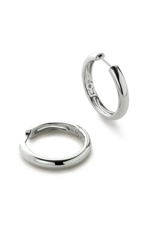 Ana Luisa Hoop Earrings - Giulia Large Silver at Nordstrom | Nordstrom
