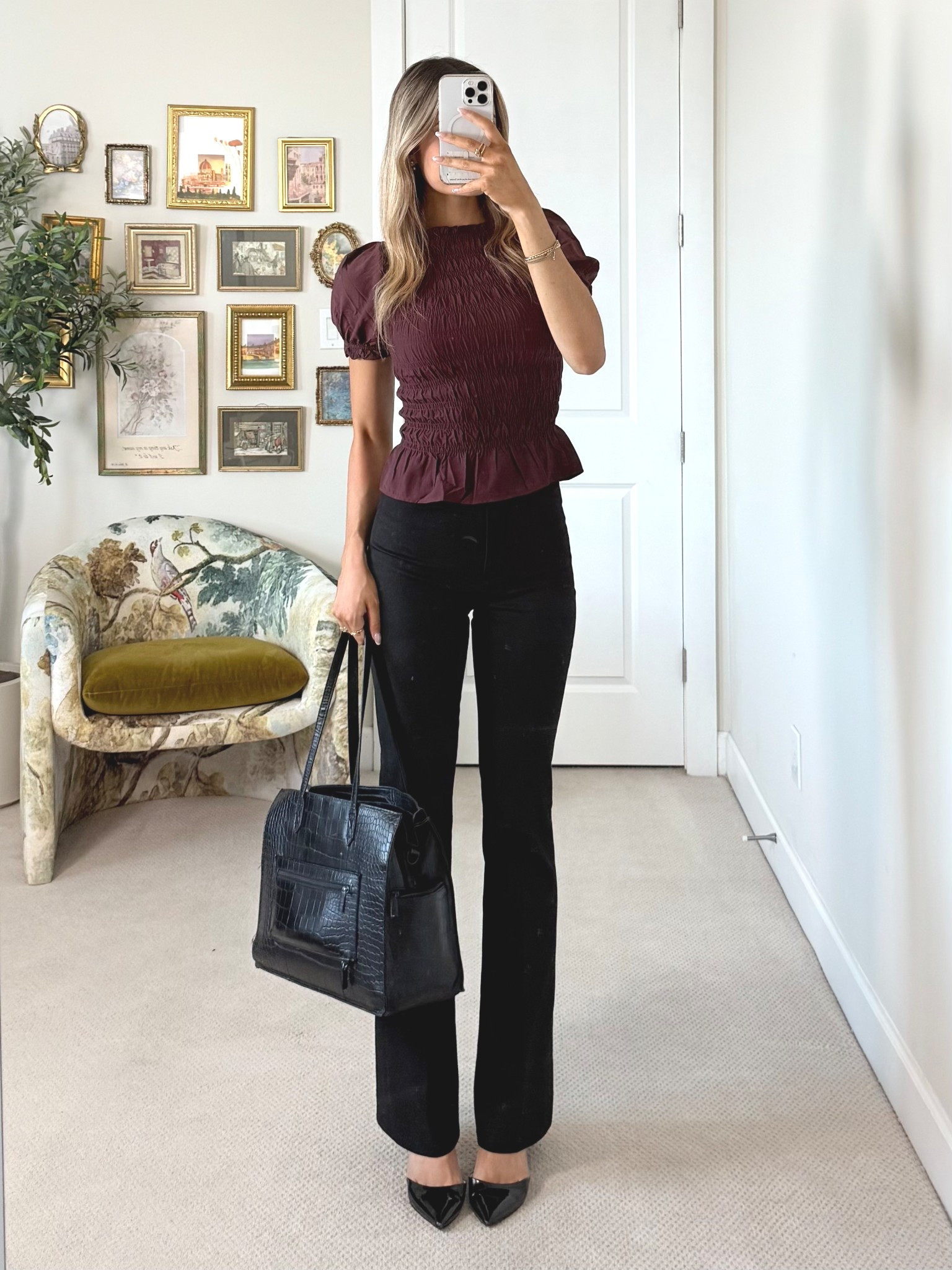 Corporate girly work outfit 

#LTKWorkwear