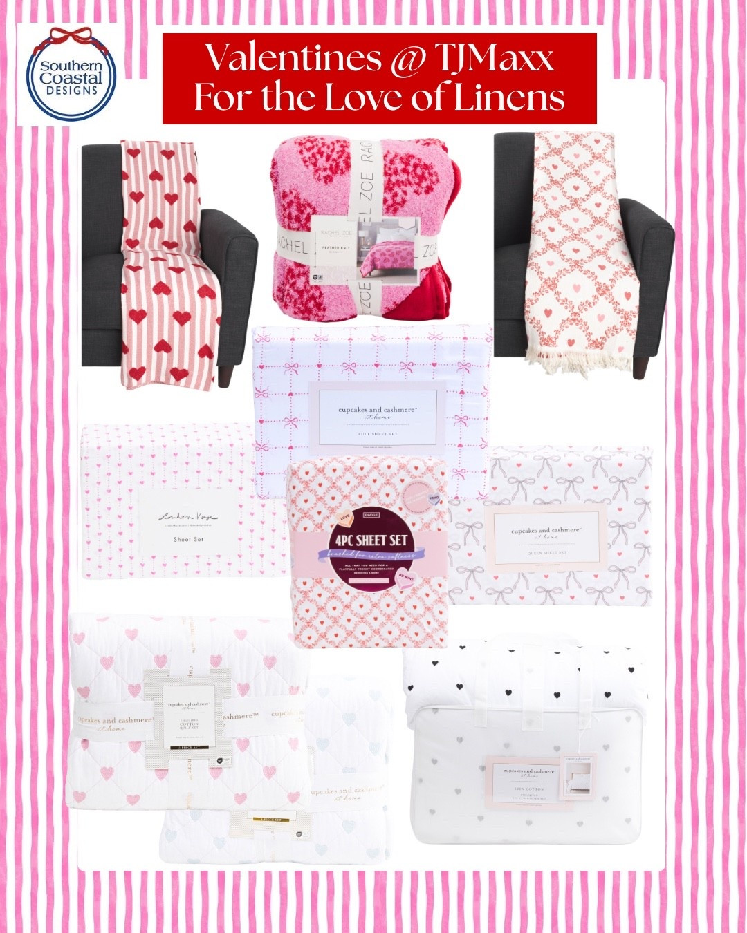 Valentine’s @ TJMaxx ~ I’m loving these TJMaxx Valentine Linens! 😍

#LTKFindsUnder100 #LTKSeasonal #LTKHome