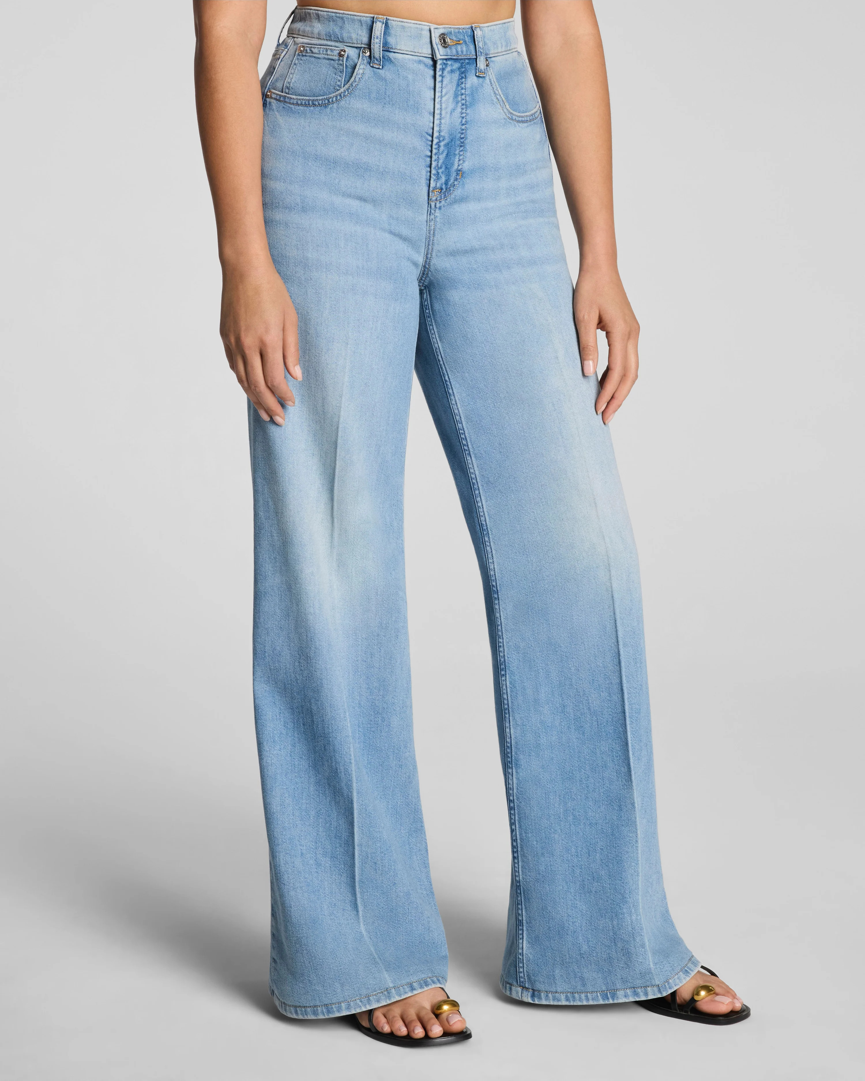 SPANXsupersmooth™ Authentic 360 LightweightSuper Wide Leg Jeans | Spanx