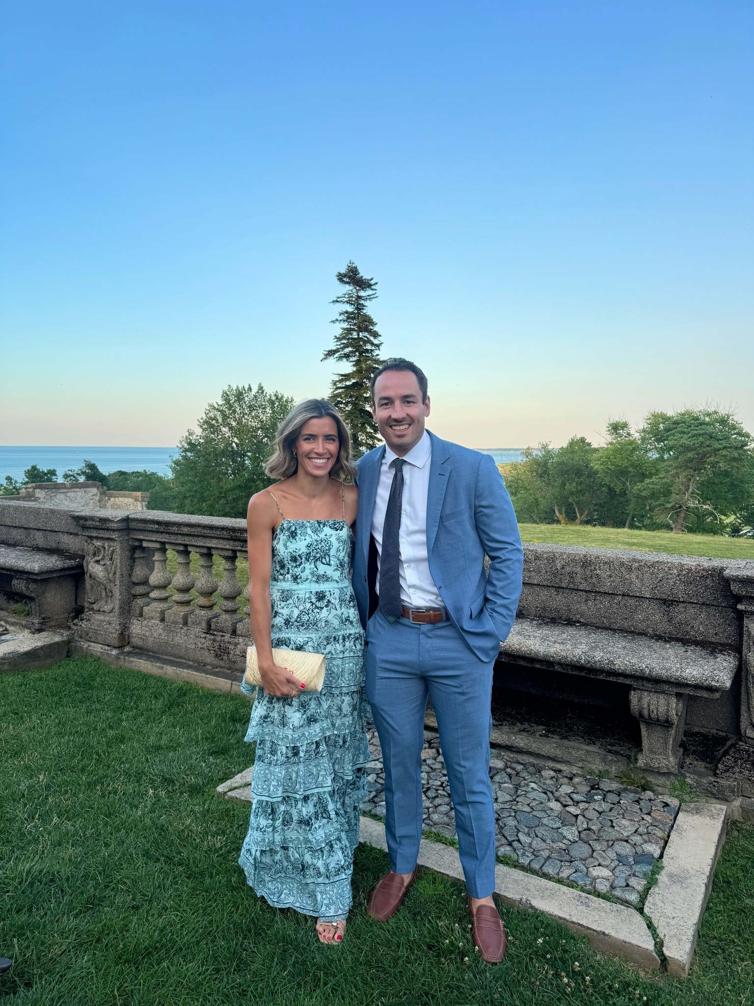 Dress is old Alice and Olivia 
Men’s suit, wedding guest dress

#LTKWedding