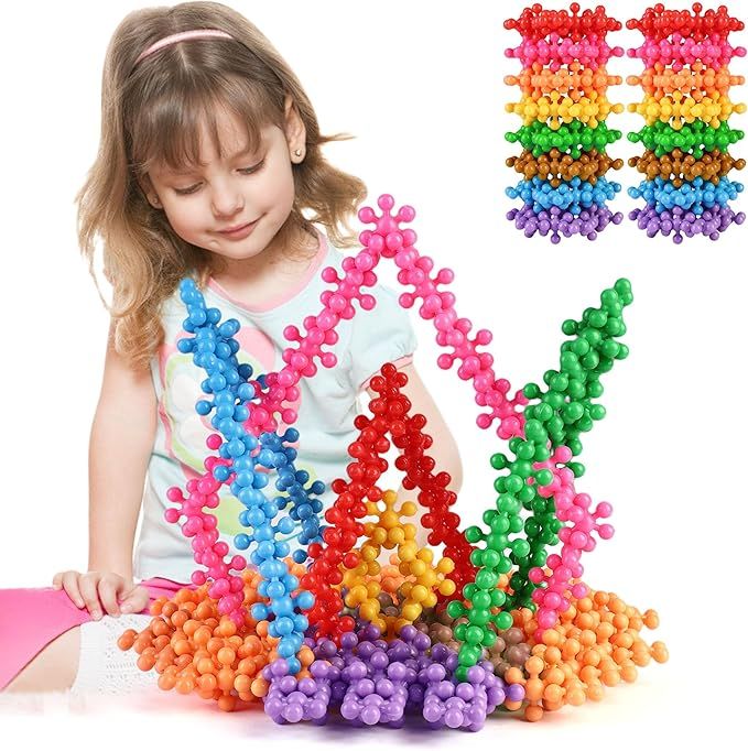 TOMYOU 400 Pieces Building Blocks Kids STEM Toys Educational Building Toys Discs Sets Interlockin... | Amazon (US)