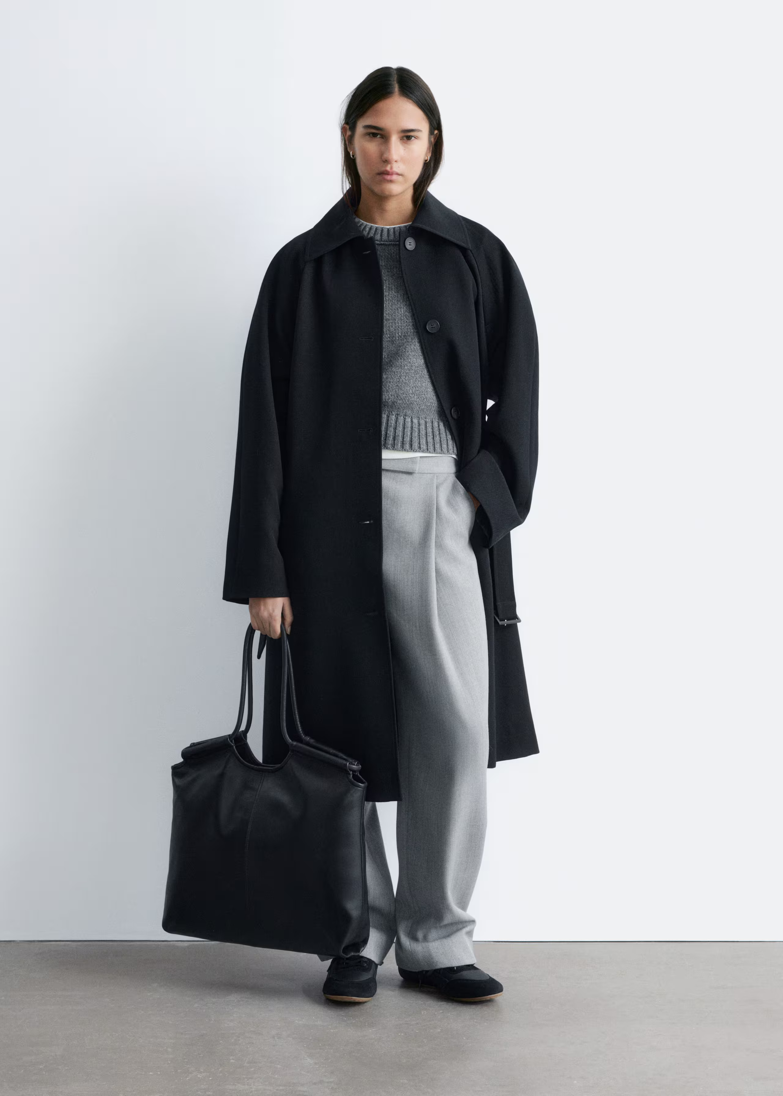 Large Leather Tote Bag | & Other Stories UK