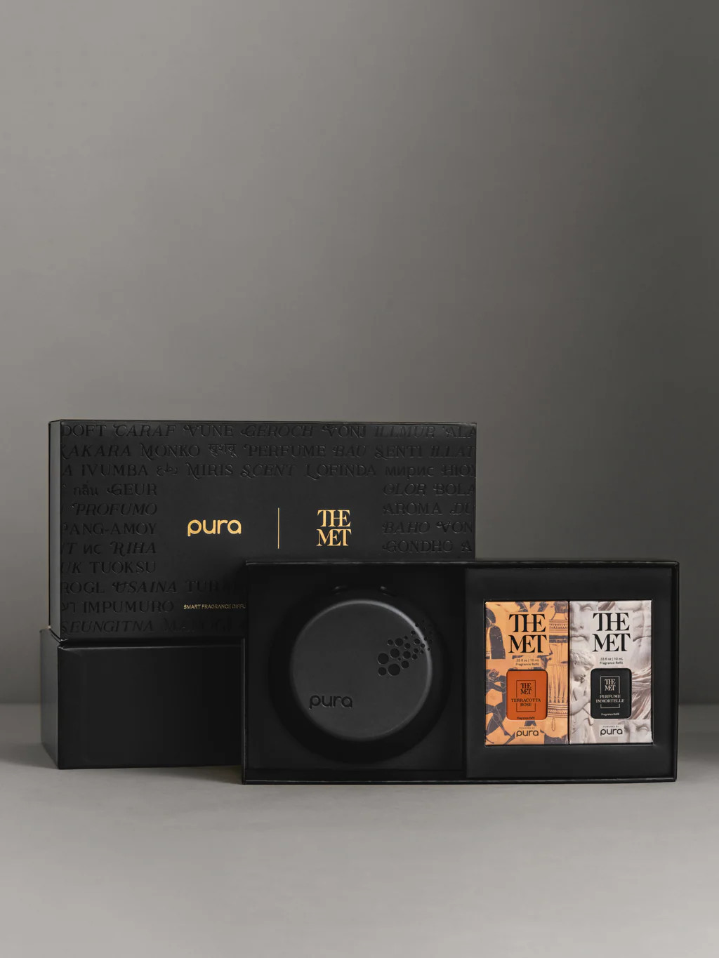 The Met Greek & Roman Set - Black Diffuser | Pura