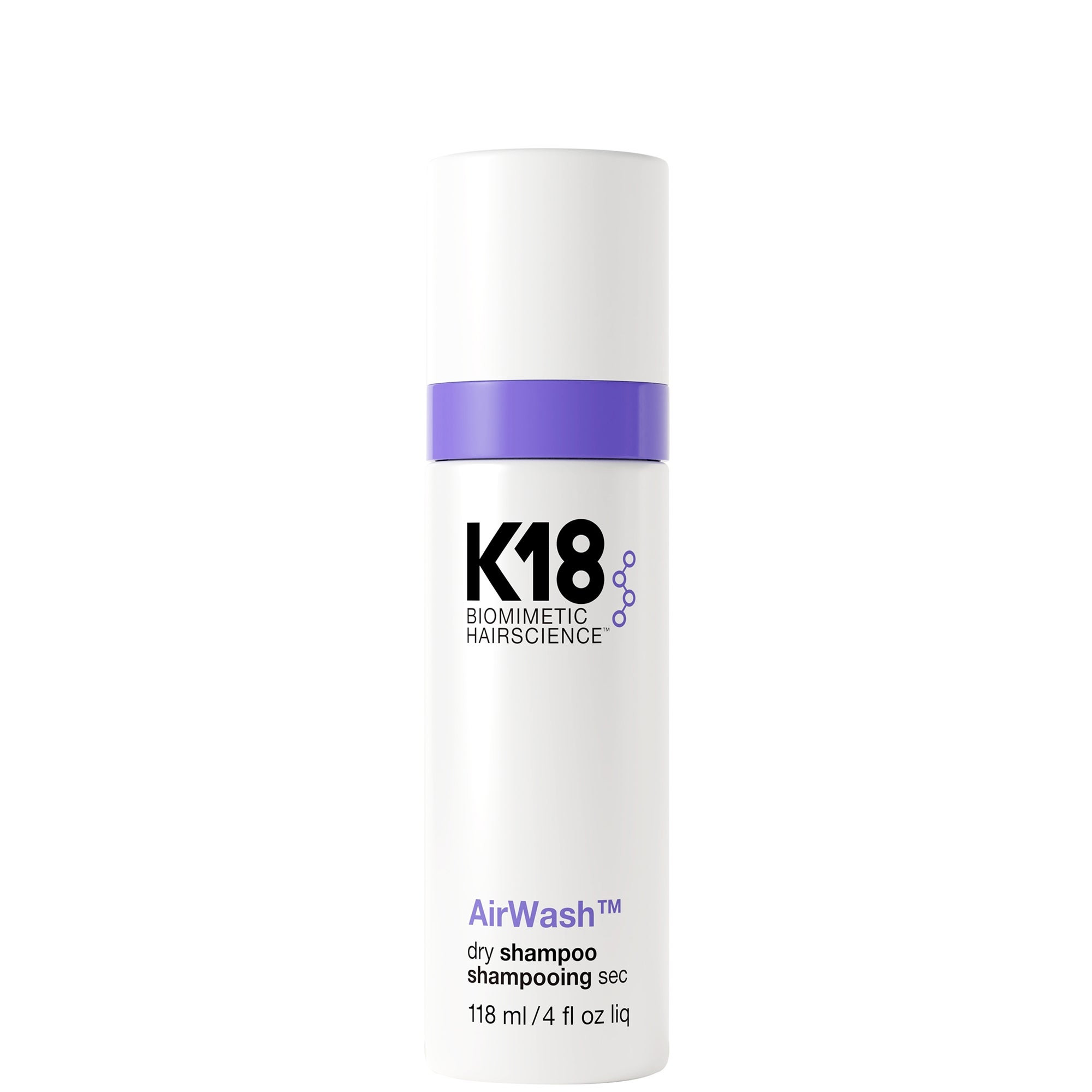 K18 Biomimetic Hairscience AirWash Dry Shampoo 118ml | Cult Beauty