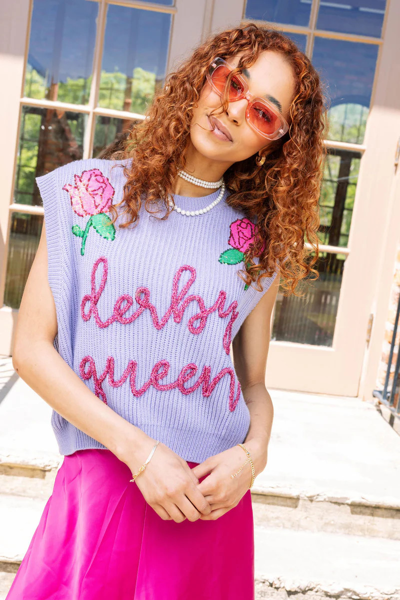 Derby Queen Sweater Vest | Queen of Sparkles