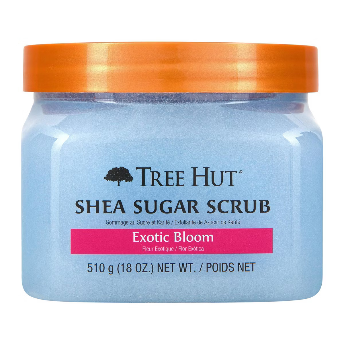 Tree Hut Exotic Bloom Shea Sugar Floral Body Scrub - 18oz | Target